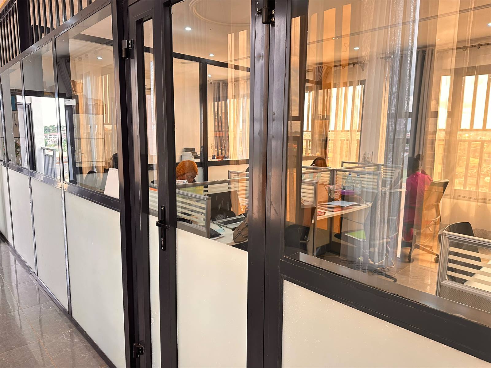 The office that follows departure procedures for Germany at ETALL