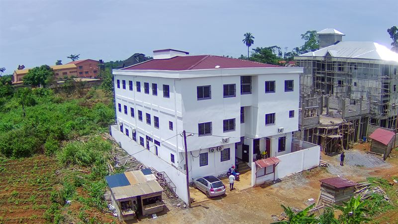 Another view of the ETALL centre in Zalom-Mfou
