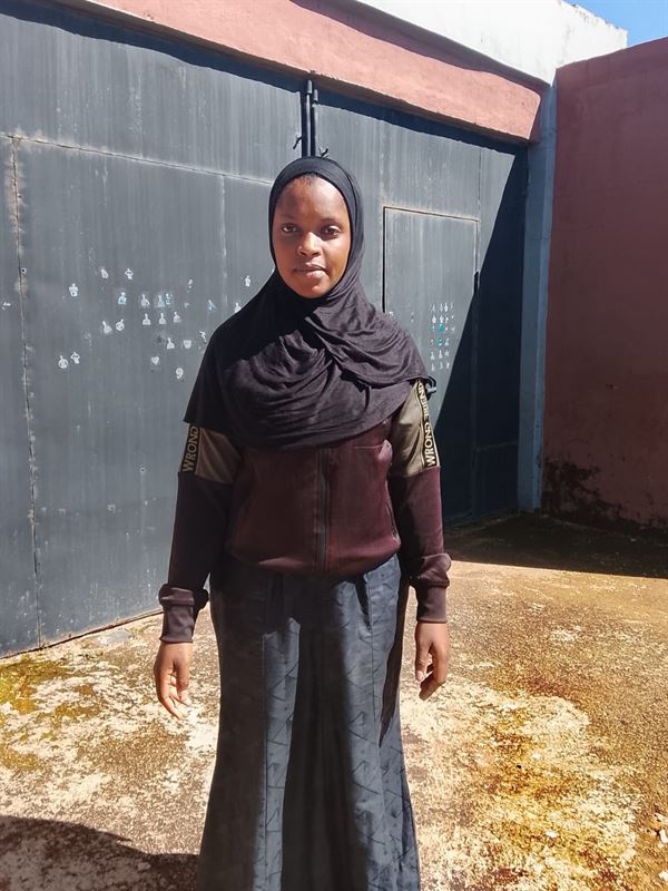 Halimatou SADIA, Sekretärin des ETALL-Zentrums Ngaoundéré