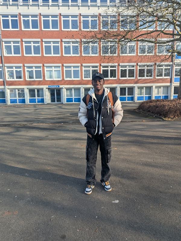 Thiery Vares YEPDJOUO NGONDJOU where he is training