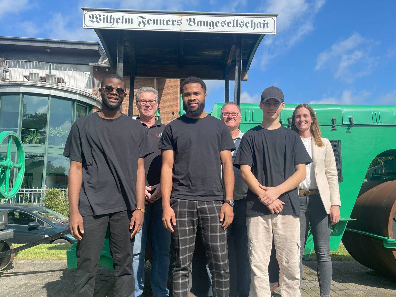 ETALL students welcomed into a German company for their vocational training